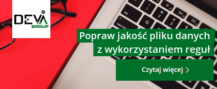 Popraw jakość pliku danych z wykorzystaniem reguł